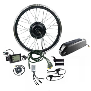 Todos los conectores a prueba de agua ebike kit 36v 250w bicicleta de montaña eléctrica kit de conversión de rueda trasera delantera con batería hailong