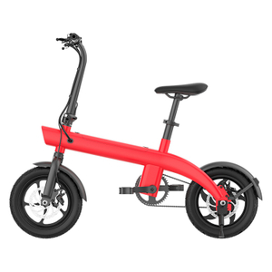 Bicicleta eléctrica de 14 pulgadas plegable 250W 36V Ebike plegable con pantalla LED inteligente a prueba de agua